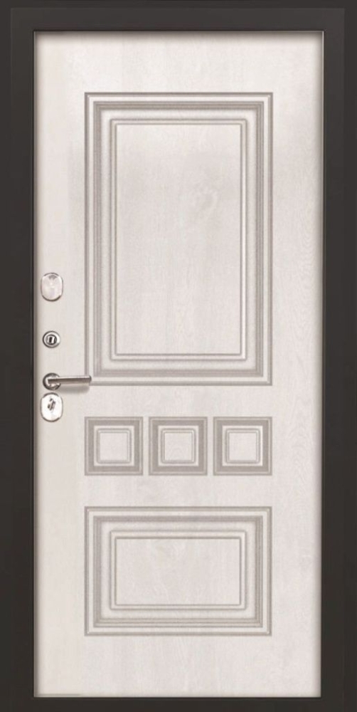 Входная дверь ДвериПРО Авеста фл-608 винорит white DPRO195614 внутренняя сторона